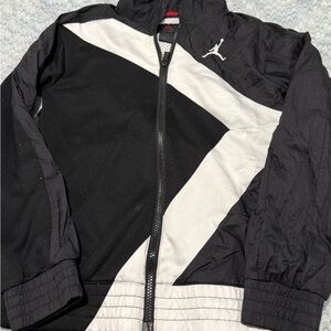 Jordan Kids Windbreaker in Black and White